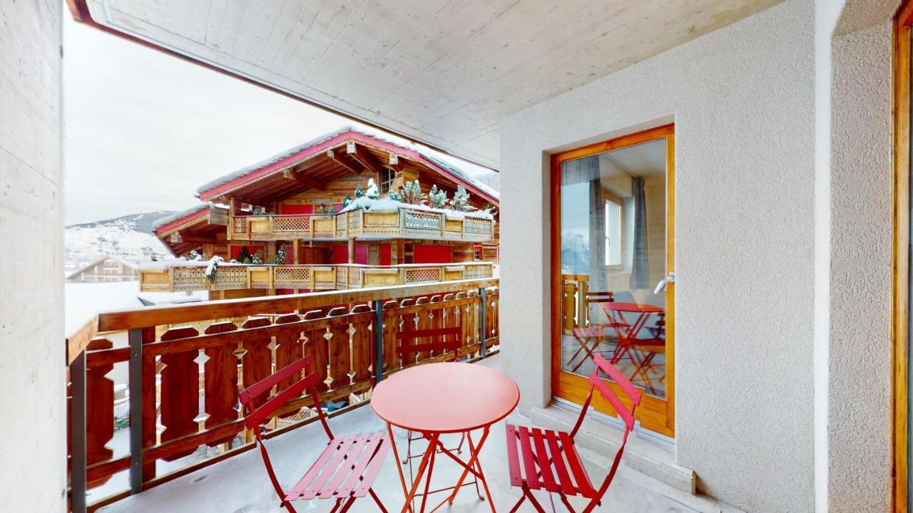 Pracondu 1 Outdoor & Fun Appartement 1 Chambre Superieur Avec Balcon By Alpvision Residences Nendaz Eksteriør bilde