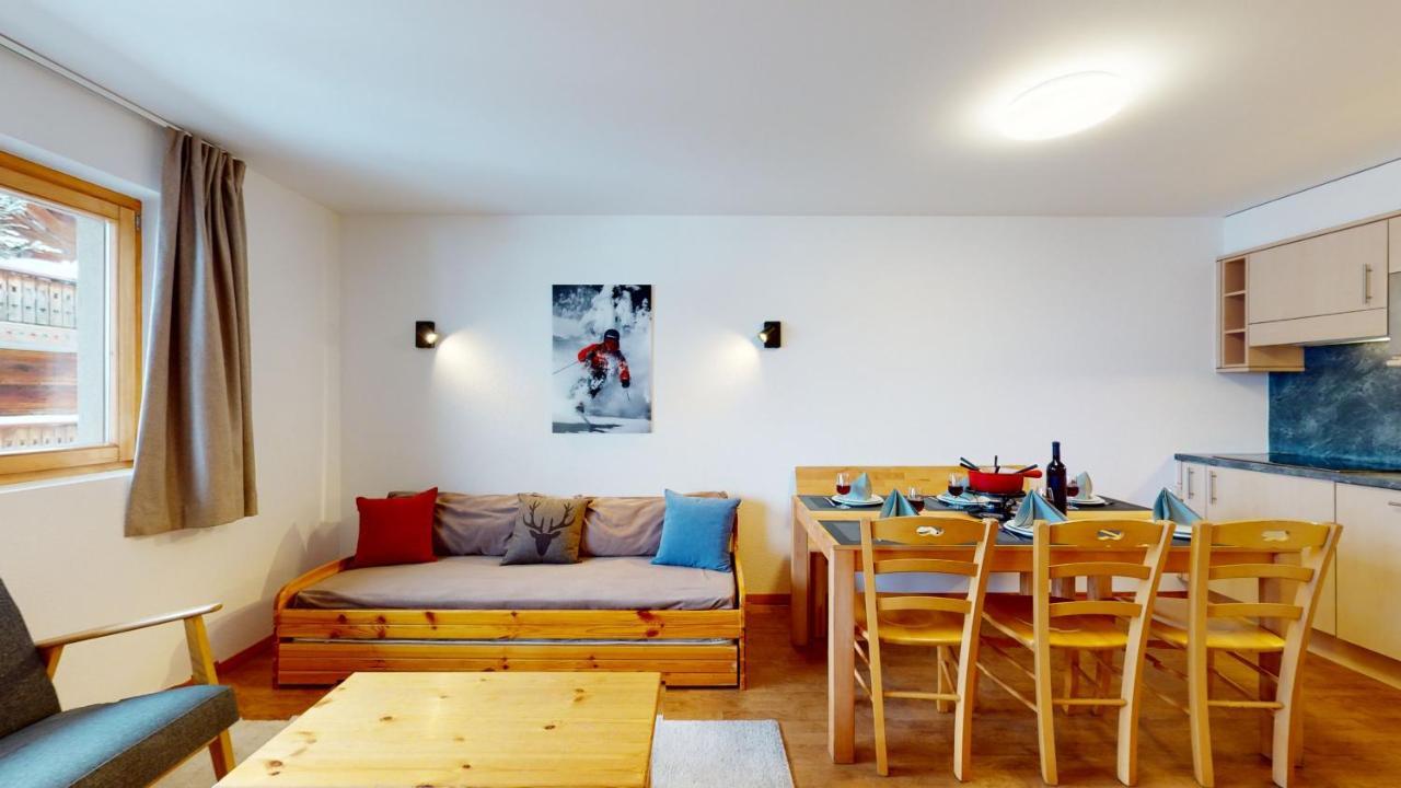 Pracondu 1 Outdoor & Fun Appartement 1 Chambre Superieur Avec Balcon By Alpvision Residences Nendaz Eksteriør bilde