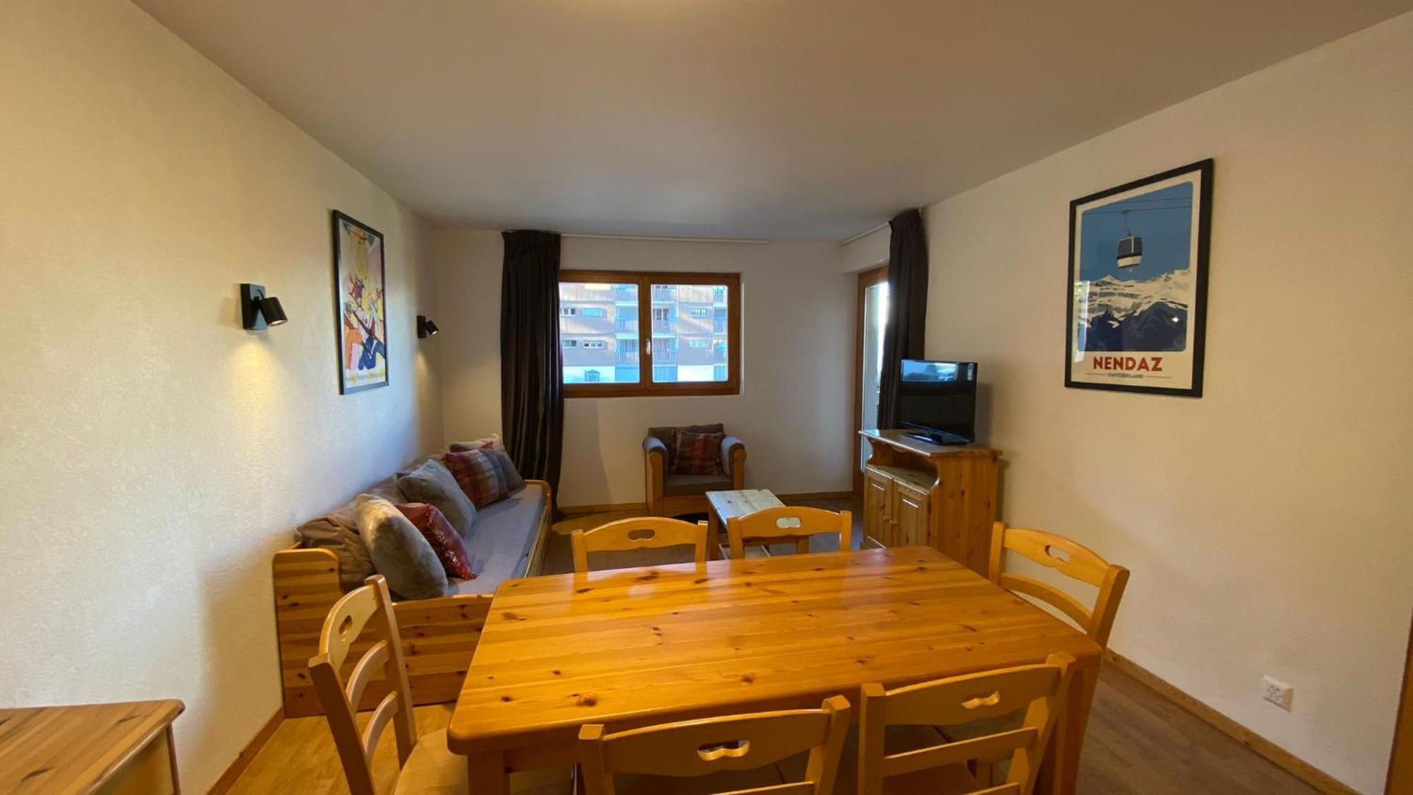 Pracondu 1 Outdoor & Fun Appartement 1 Chambre Superieur Avec Balcon By Alpvision Residences Nendaz Eksteriør bilde